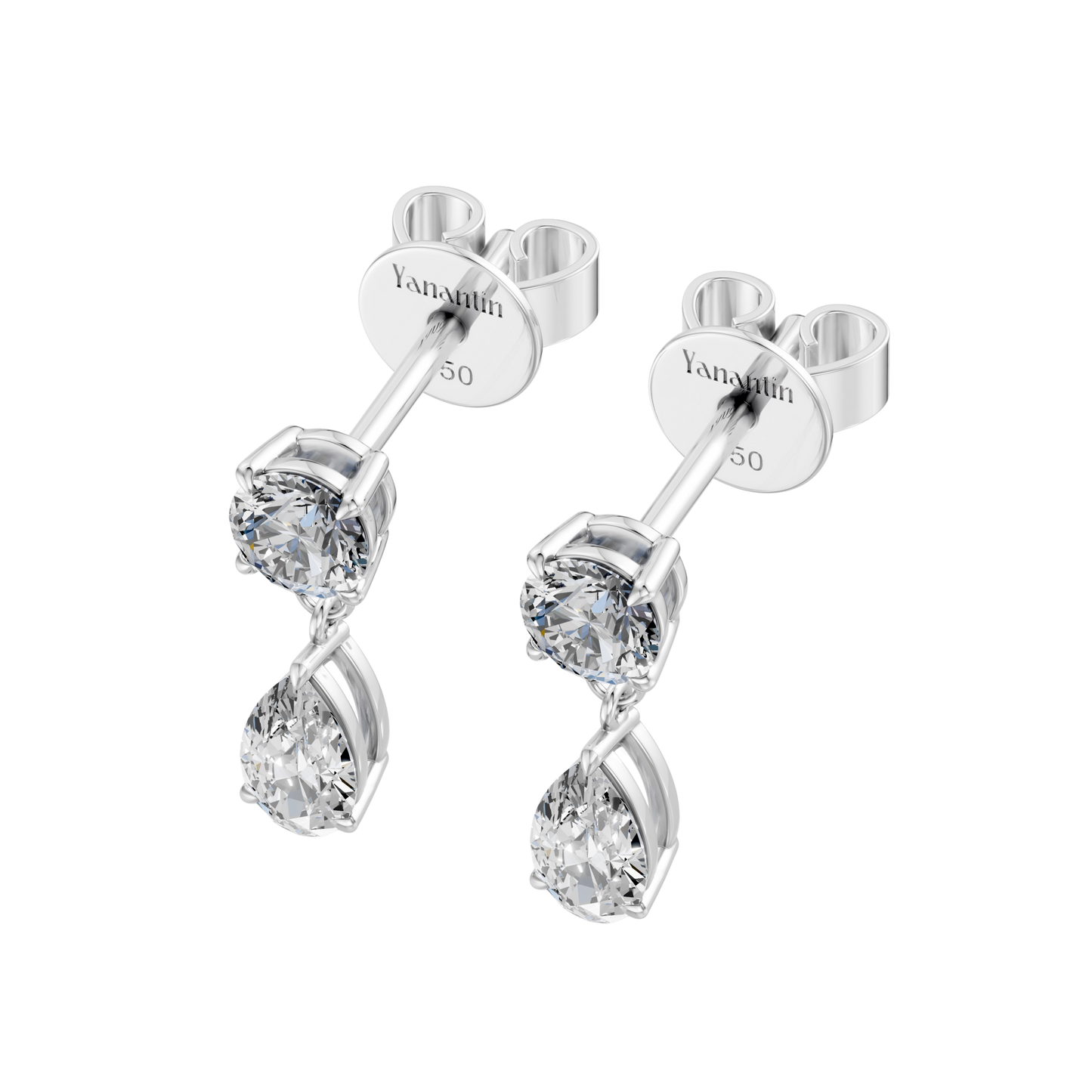 Aretes Drop Duo