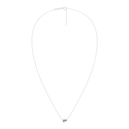 Solitaire Pear Necklace